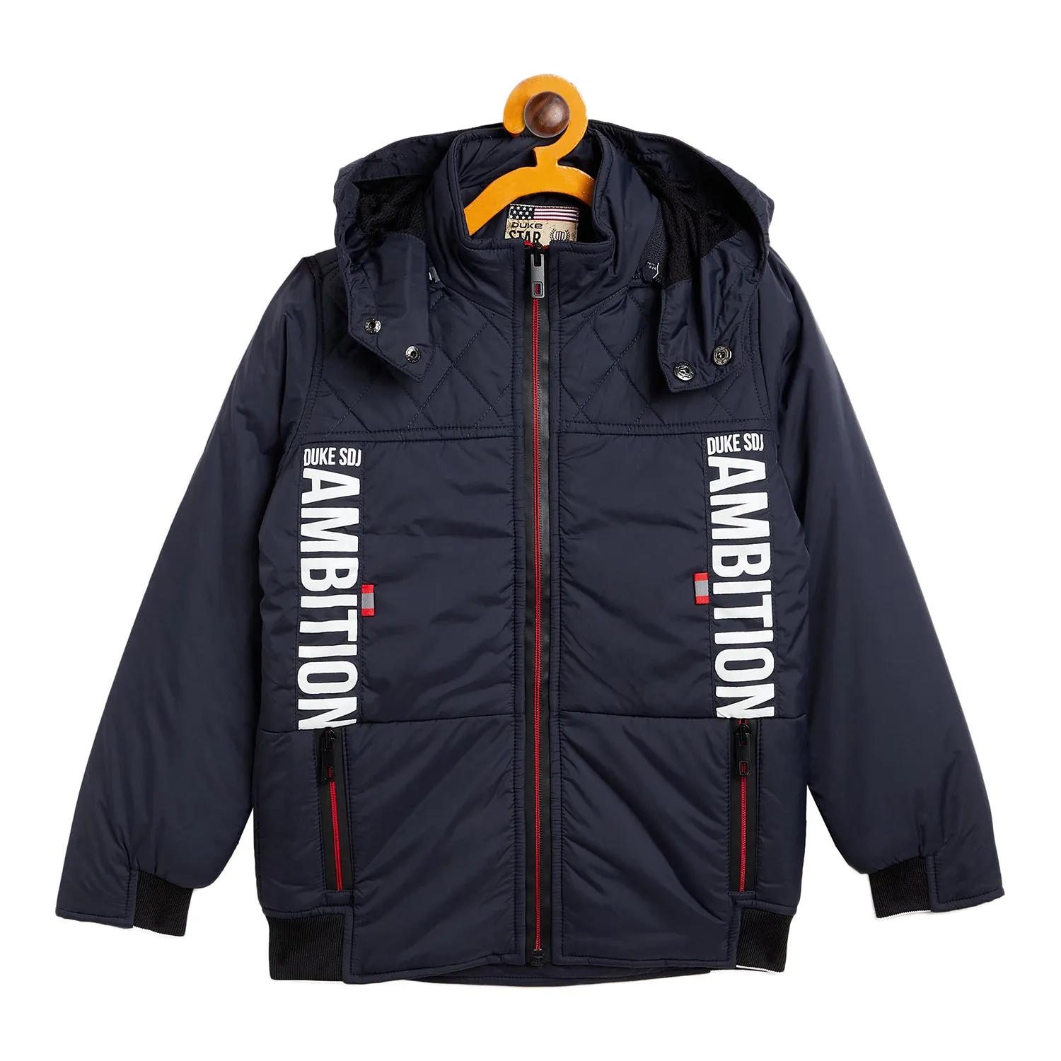 Duke Stardust Boys Full Sleeve Quilted Jacket (SDZ2007)