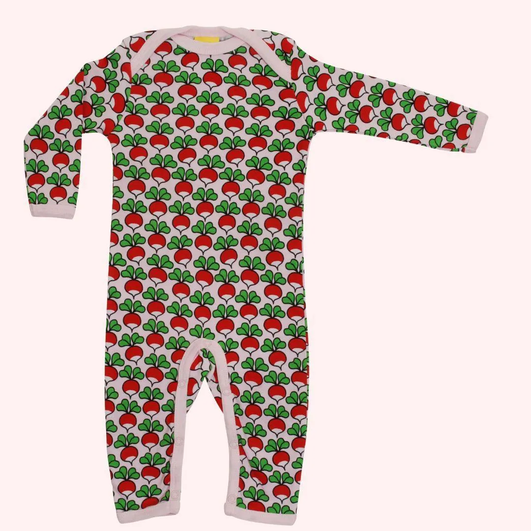 DUNS Radish Blushing Bride - Lap Neck Suit