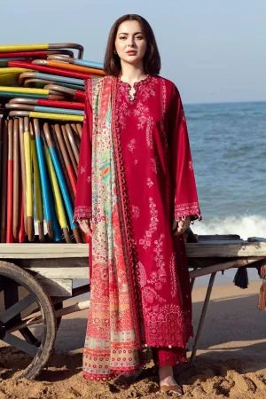 EIRA (ZL23-10 B) | Zaha Lawn Collection 2023 | Embroidered Unstitched Lawn Suits