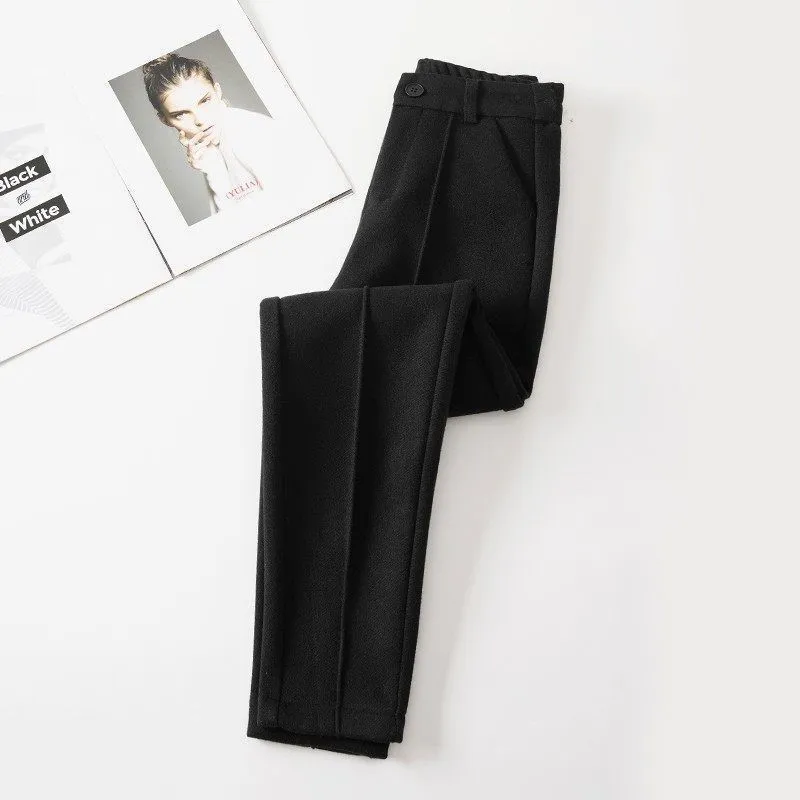 Fleece-lined Thickened Harlan Casual Outdoor Women's Warm Pants