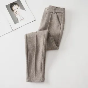 Fleece-lined Thickened Harlan Casual Outdoor Women's Warm Pants