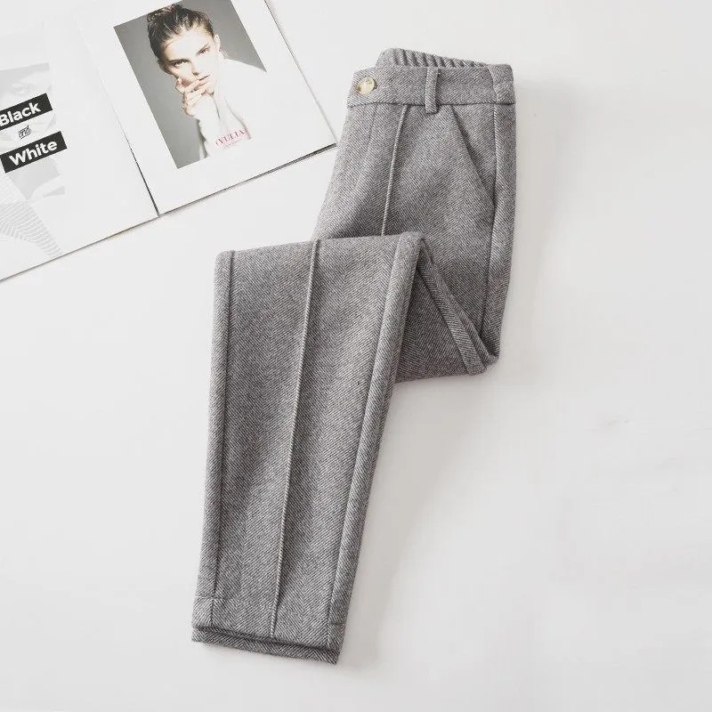 Fleece-lined Thickened Harlan Casual Outdoor Women's Warm Pants