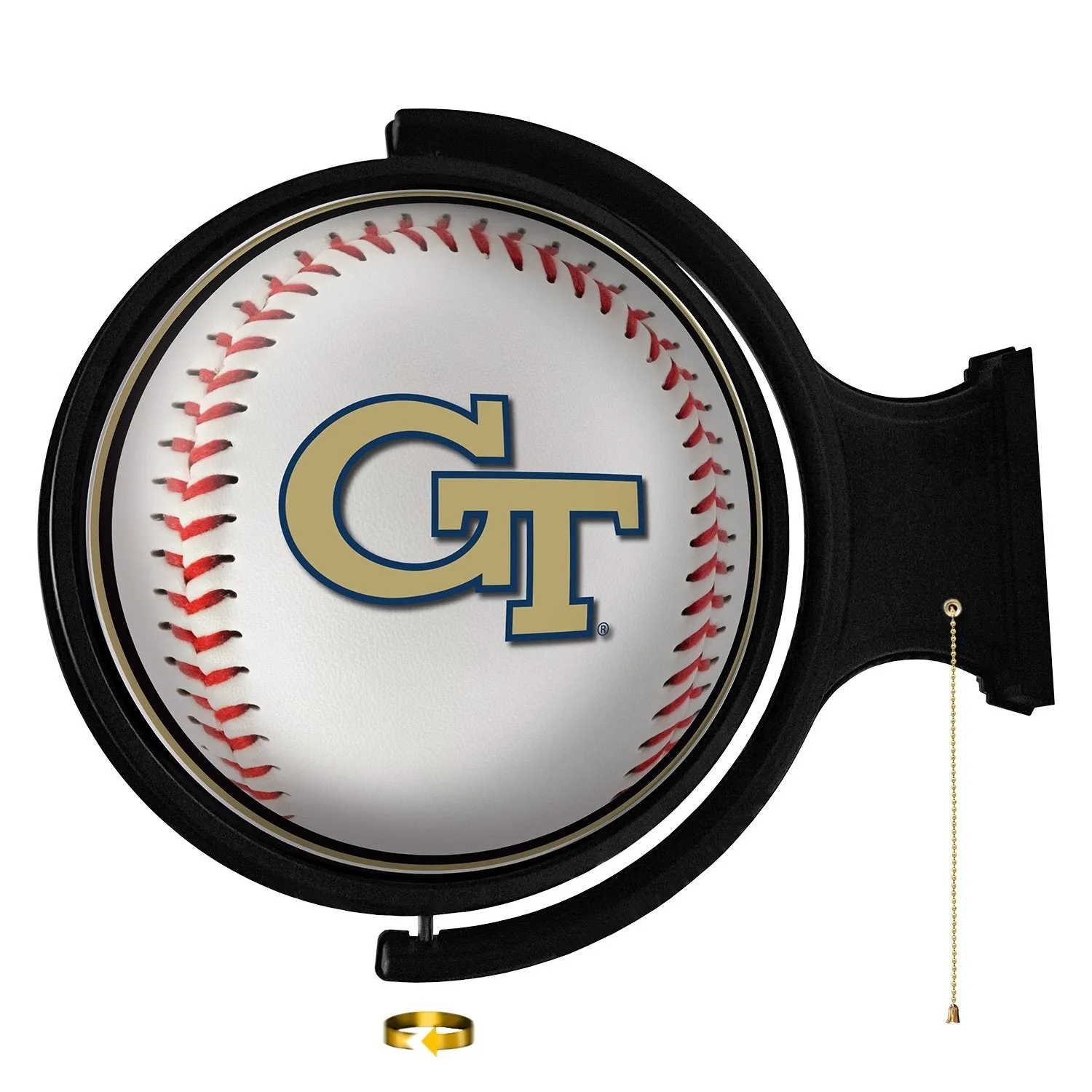 Georgia Tech Yellow Jackets: Baseball - Rotating Lighted Wall Sign