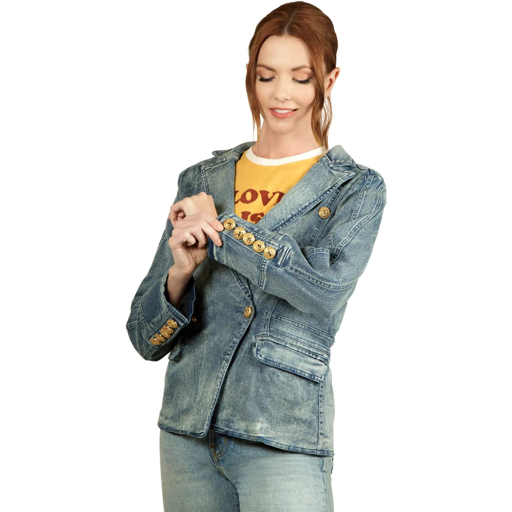 Gigi Denim Blazer