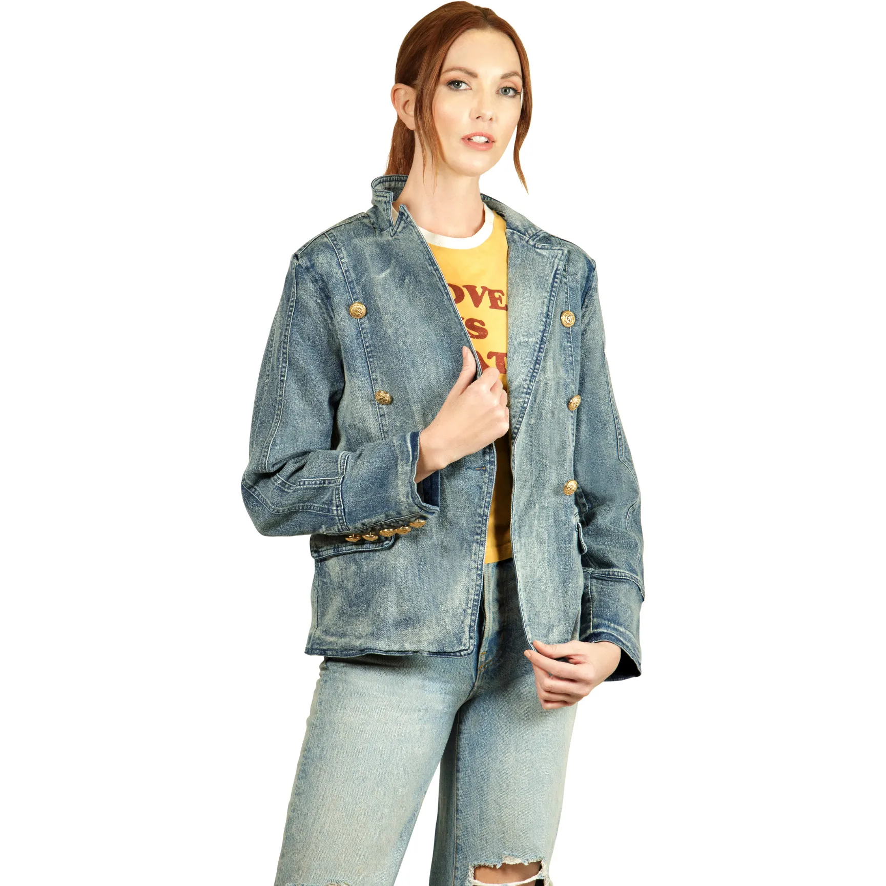 Gigi Denim Blazer