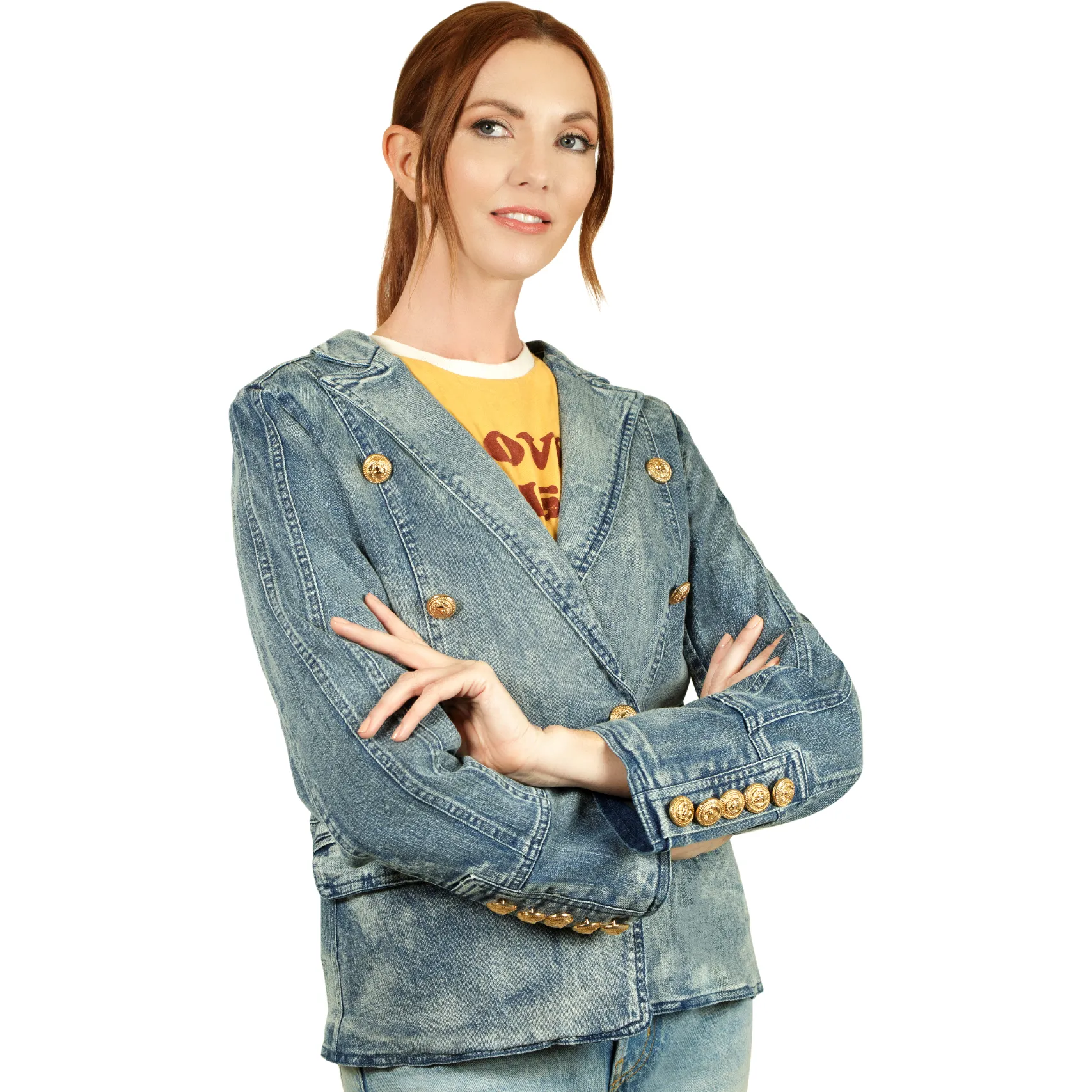 Gigi Denim Blazer