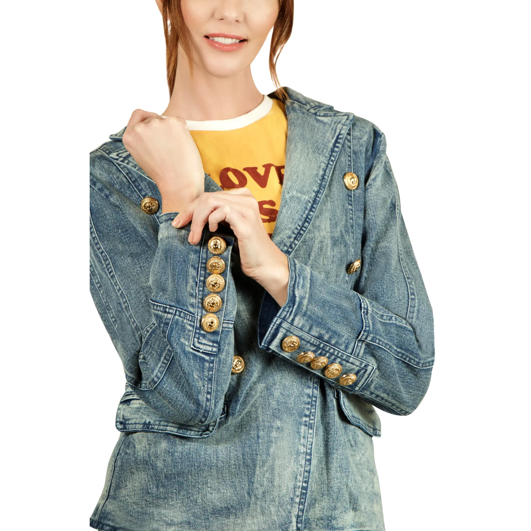 Gigi Denim Blazer