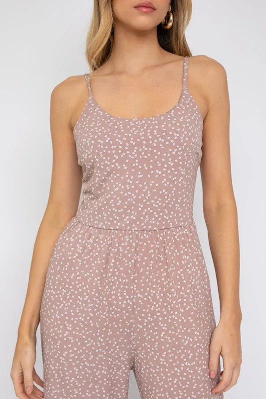 Gilli Sleeveless Scoop Neck Wide Leg Jumpsuit