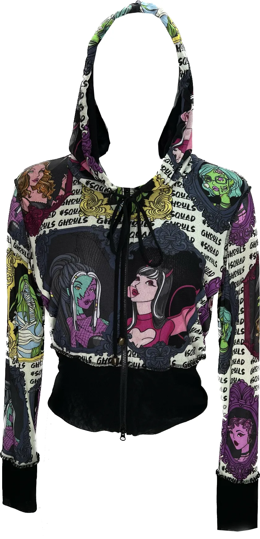 Girls Squad Cropped Hoodie