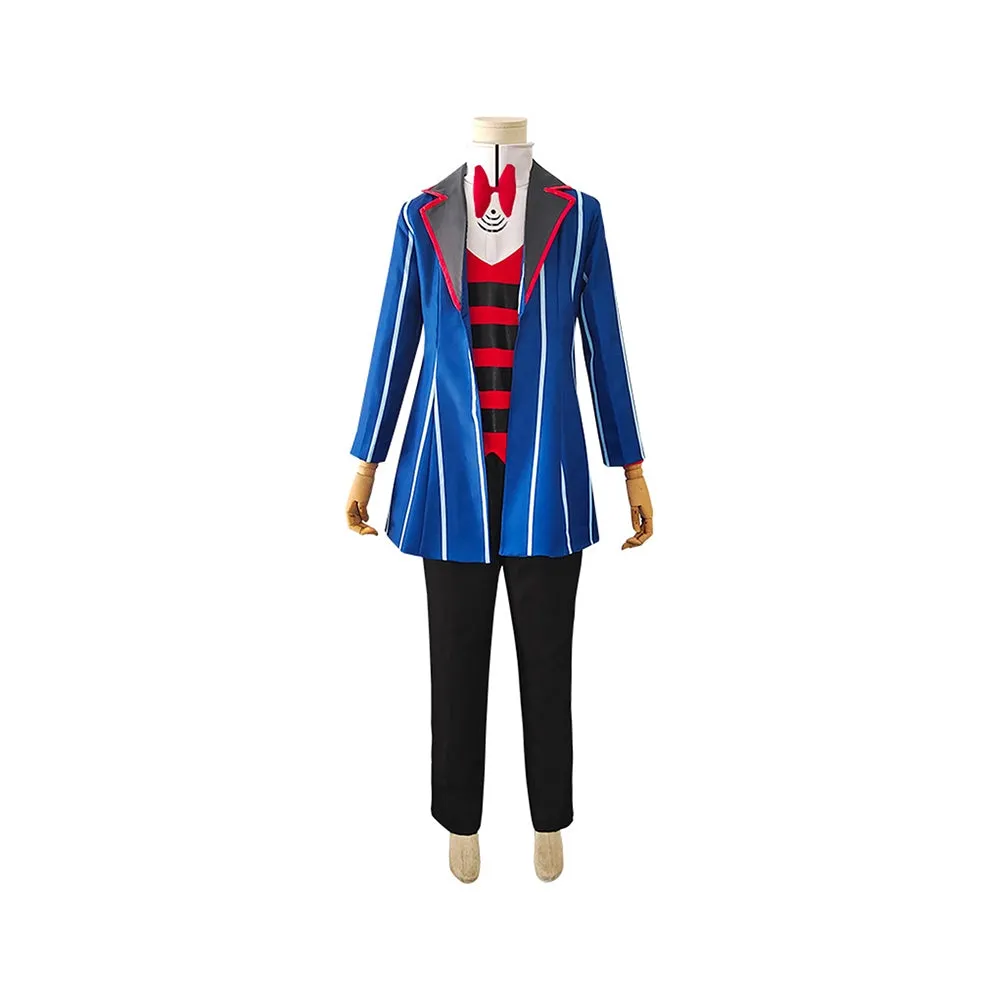 Hazbin Hotel The TV Demon Vox Cosplay Costume Outfits Halloween Carnival Suit