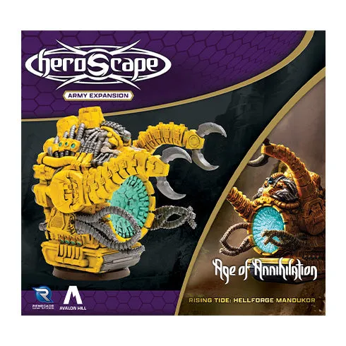 Heroscape Rising Tide Hellforge Mandukor Army Expansion