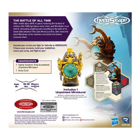 Heroscape Rising Tide Hellforge Mandukor Army Expansion