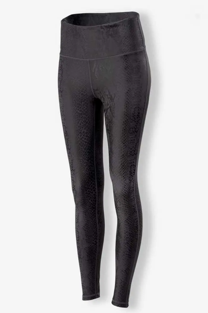 High Waist Snakeskin Legging