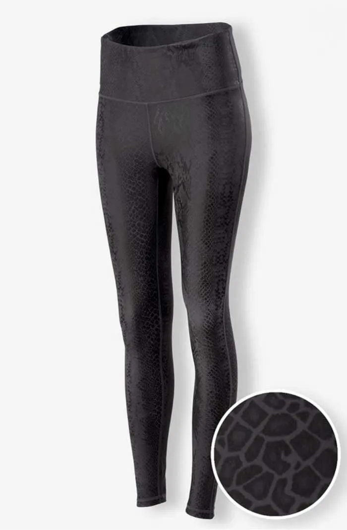High Waist Snakeskin Legging