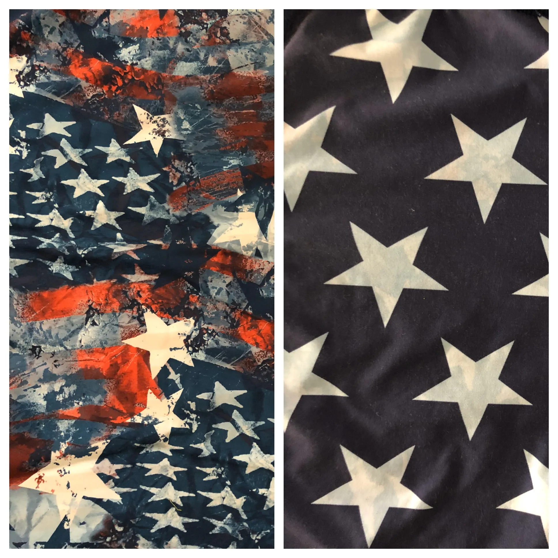 HOODIE STARS & STRIPES/BLUE STARS
