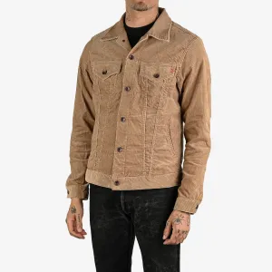 Iron Heart Corduroy Modified Type III Jacket - Khaki 10% off