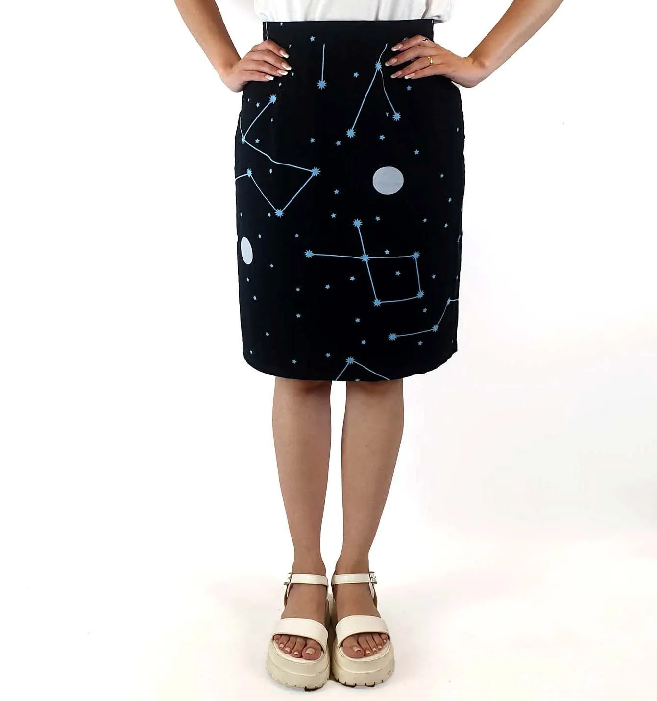 Jericho Road constellation print skirt size 10