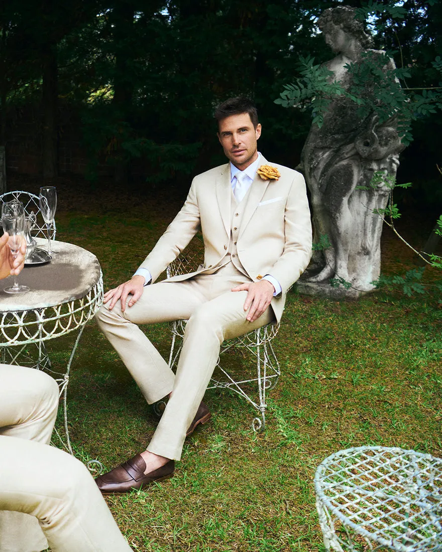 JOE BLACK FJD800 QUEST SAND 2 PIECE SUIT
