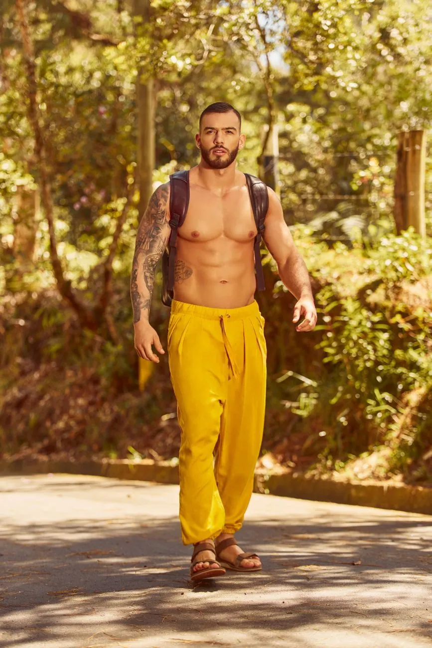 JOR 1293 Cancun Athletic Pants Mustard