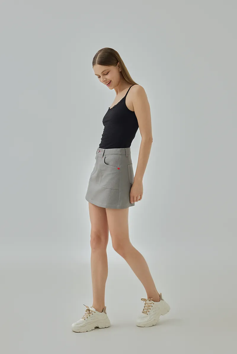 Kaylie Heart Mini Pencil Skirt