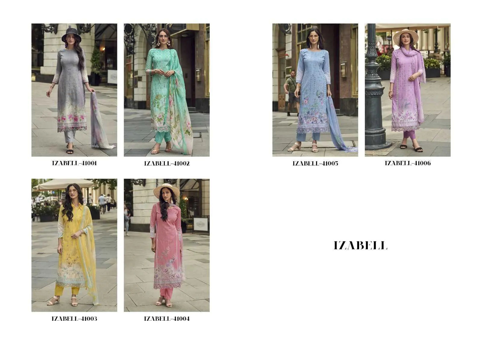 Kesar Karachi Prints Izabell Viscose Linen With Digital Print Unstitched Salwar Suit