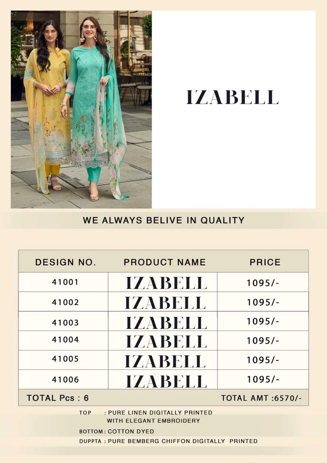 Kesar Karachi Prints Izabell Viscose Linen With Digital Print Unstitched Salwar Suit