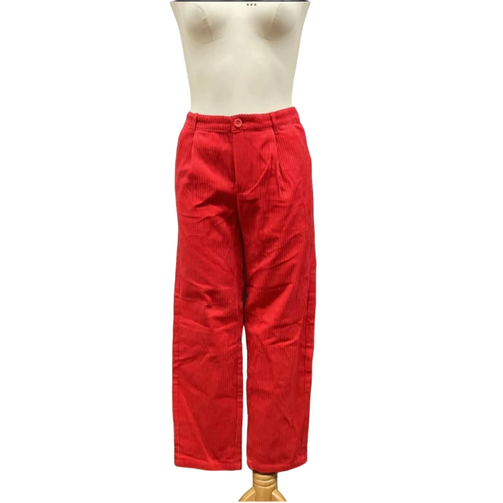 Kid Girl Red Corduroy pants