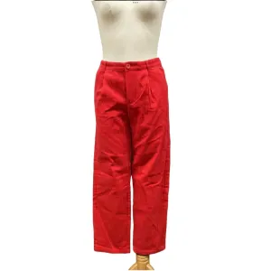 Kid Girl Red Corduroy pants