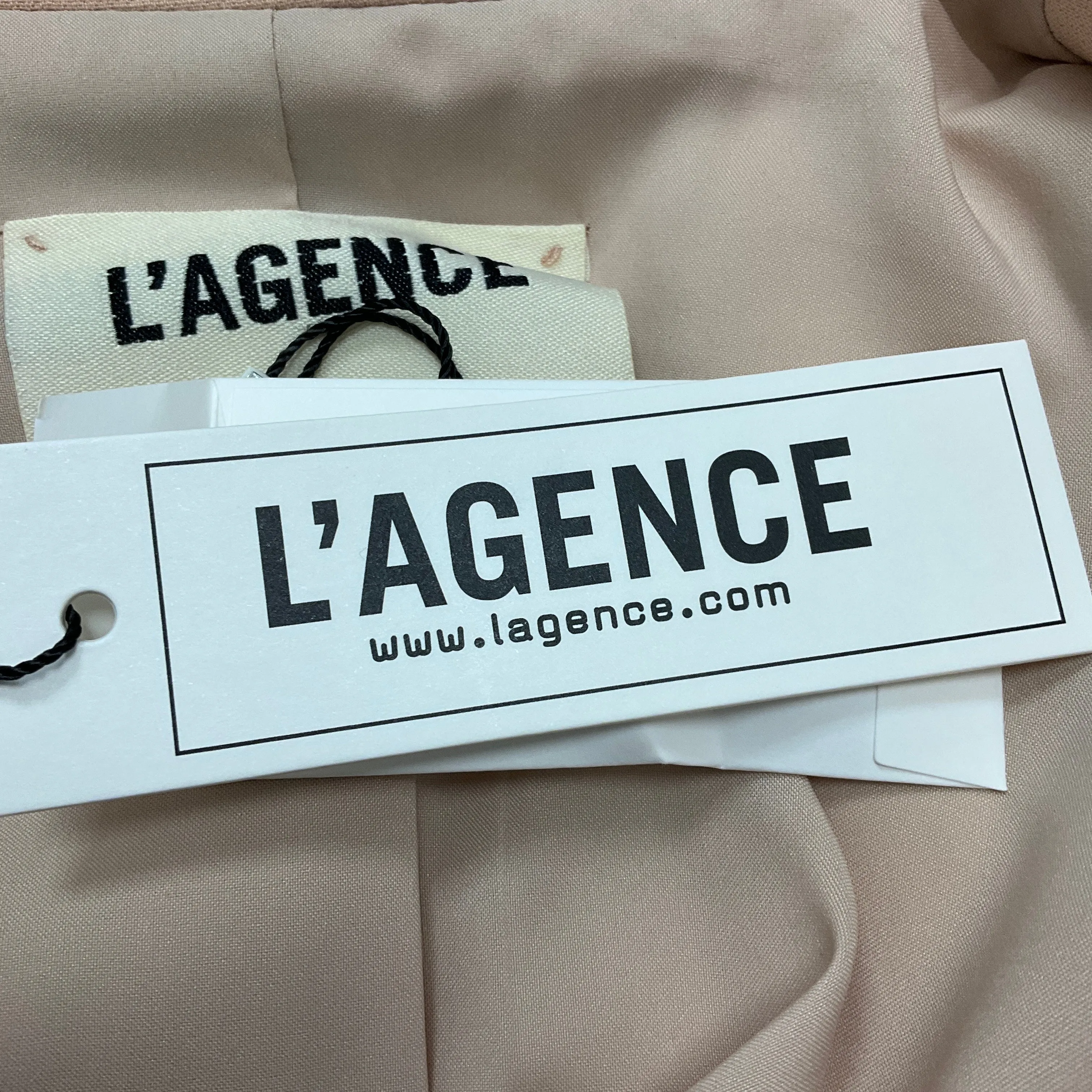 L'Agence Toasted Almond Chamberlain Blazer