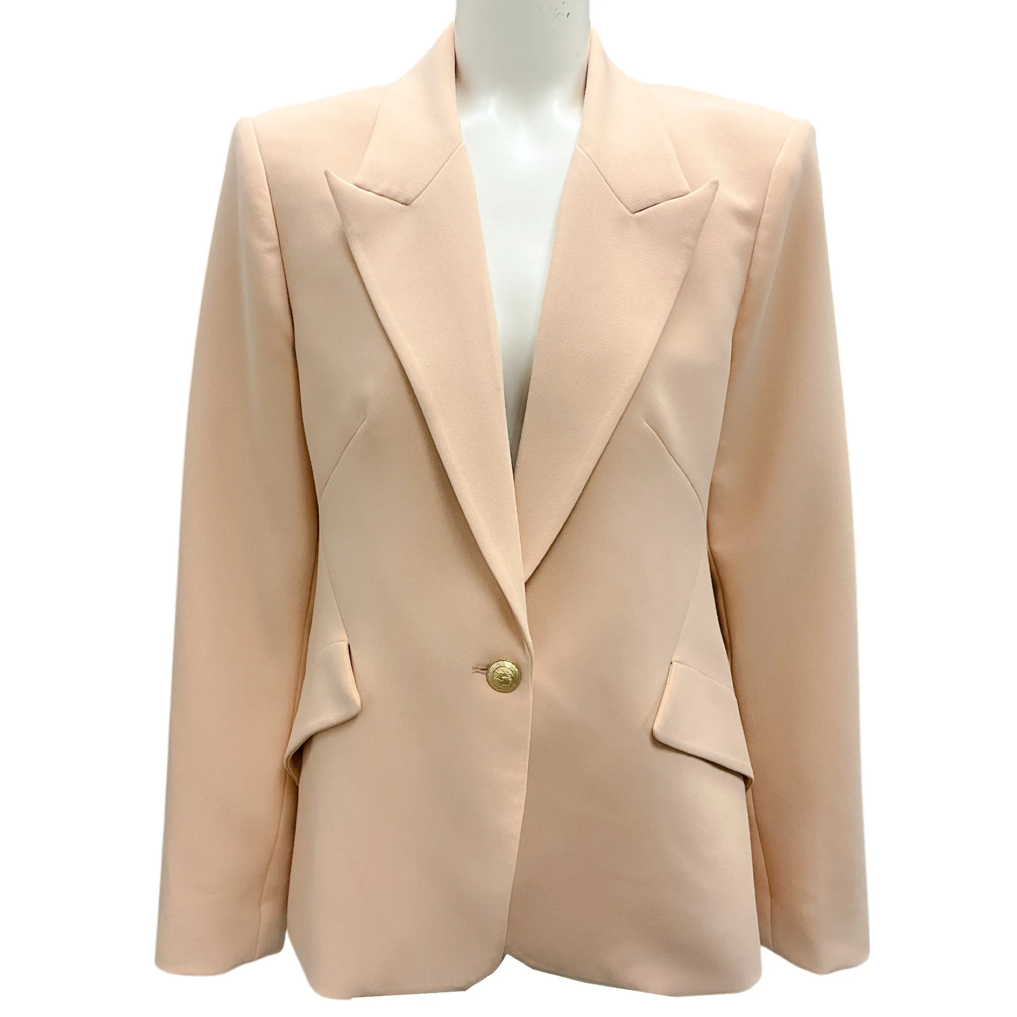 L'Agence Toasted Almond Chamberlain Blazer