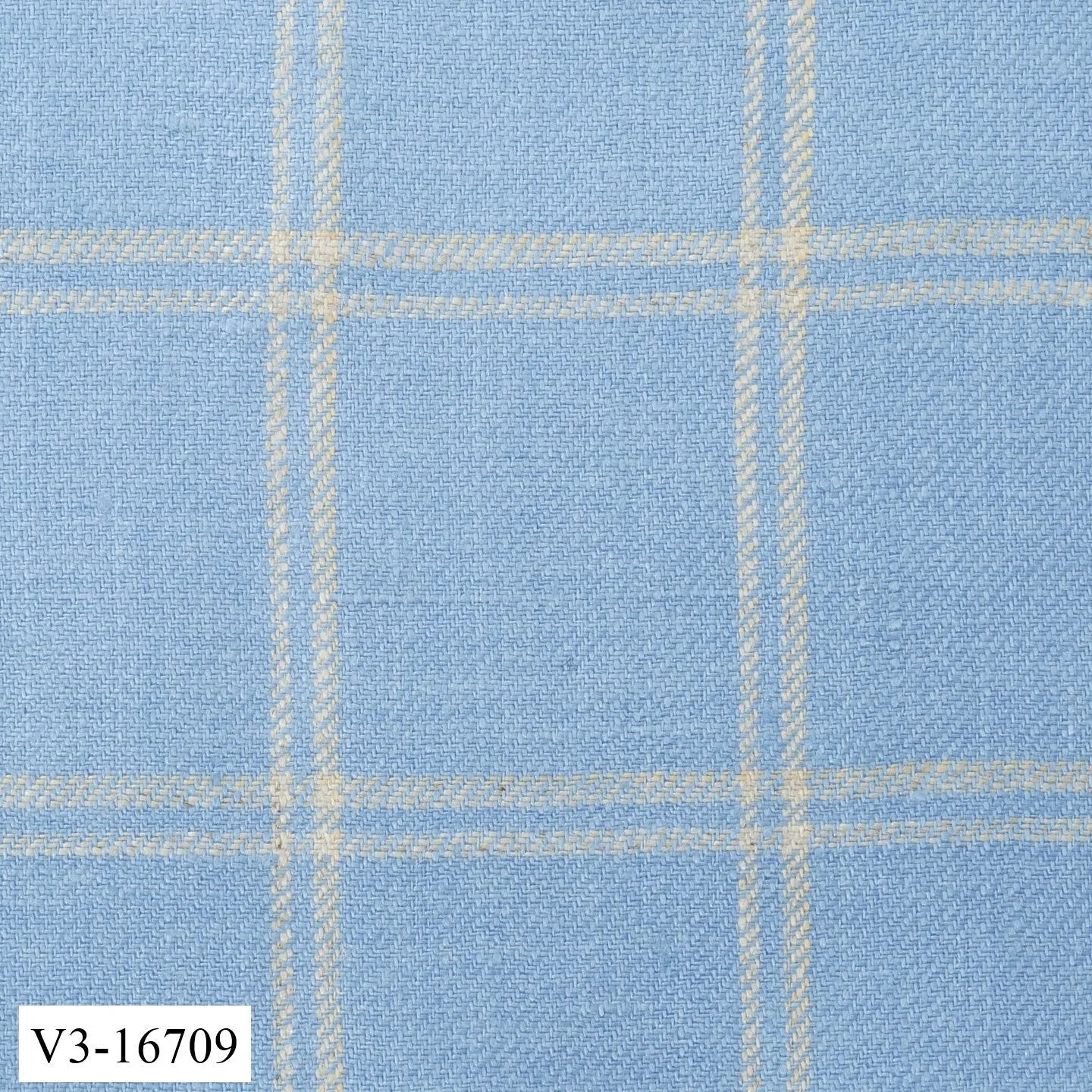 Light Blue with Light Check Suit