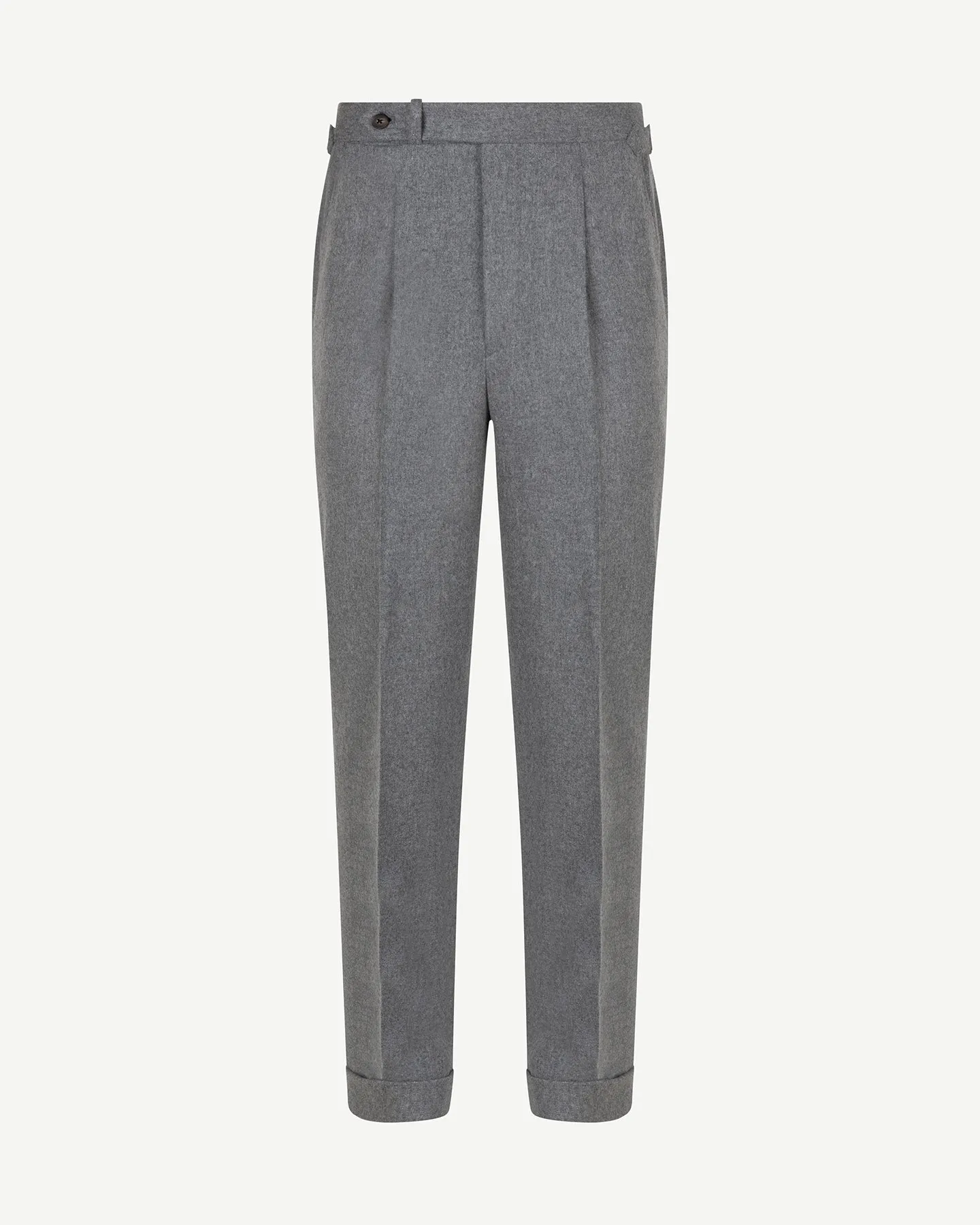Light Grey Flannel Trousers