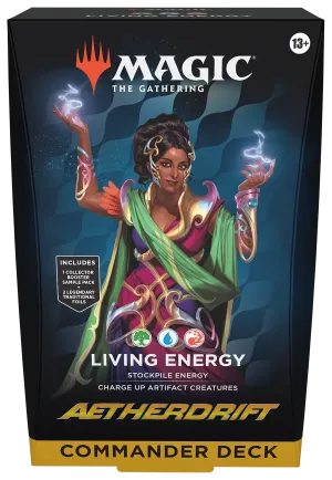 Living Energy - Aetherdrift Commander Deck