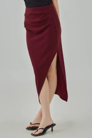 Lucie High Slit Pencil Skirt