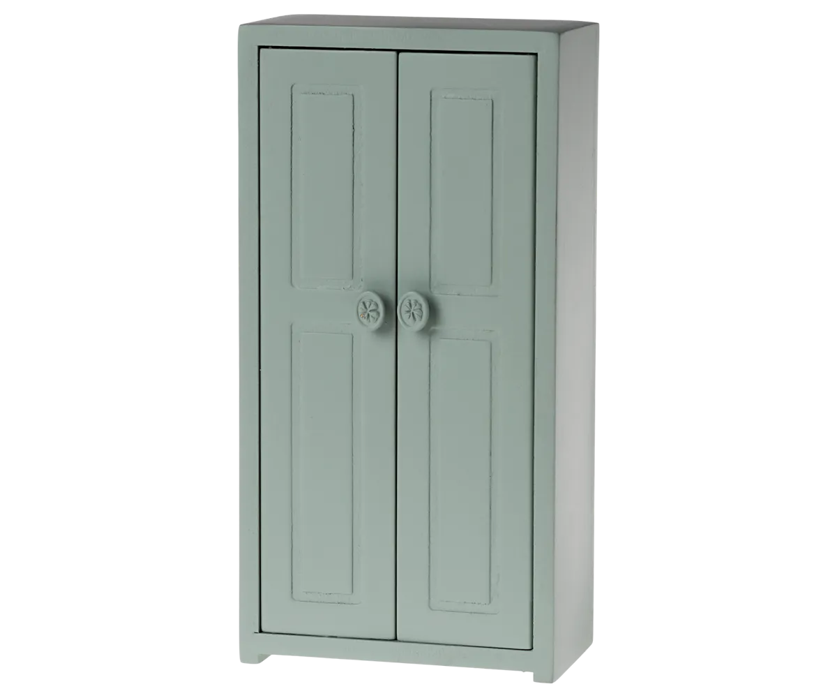 Maileg wooden closet - soft blue