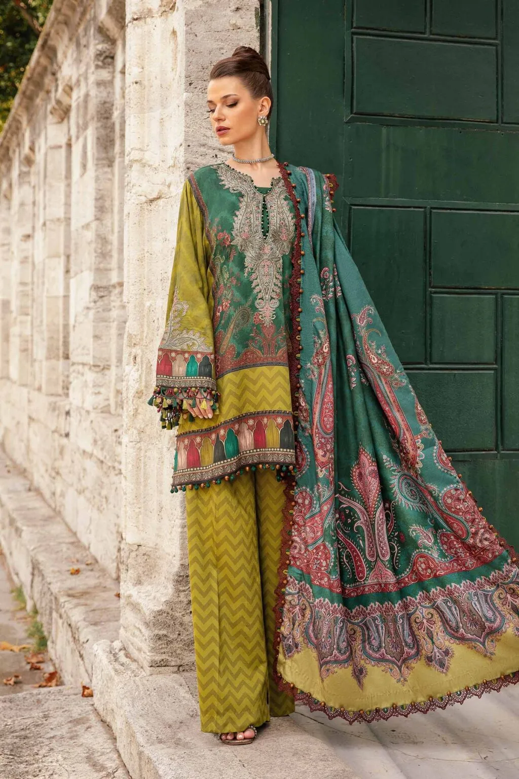 MARIA B | M-Prints Fall Edit 2024 | MPT-2305-A