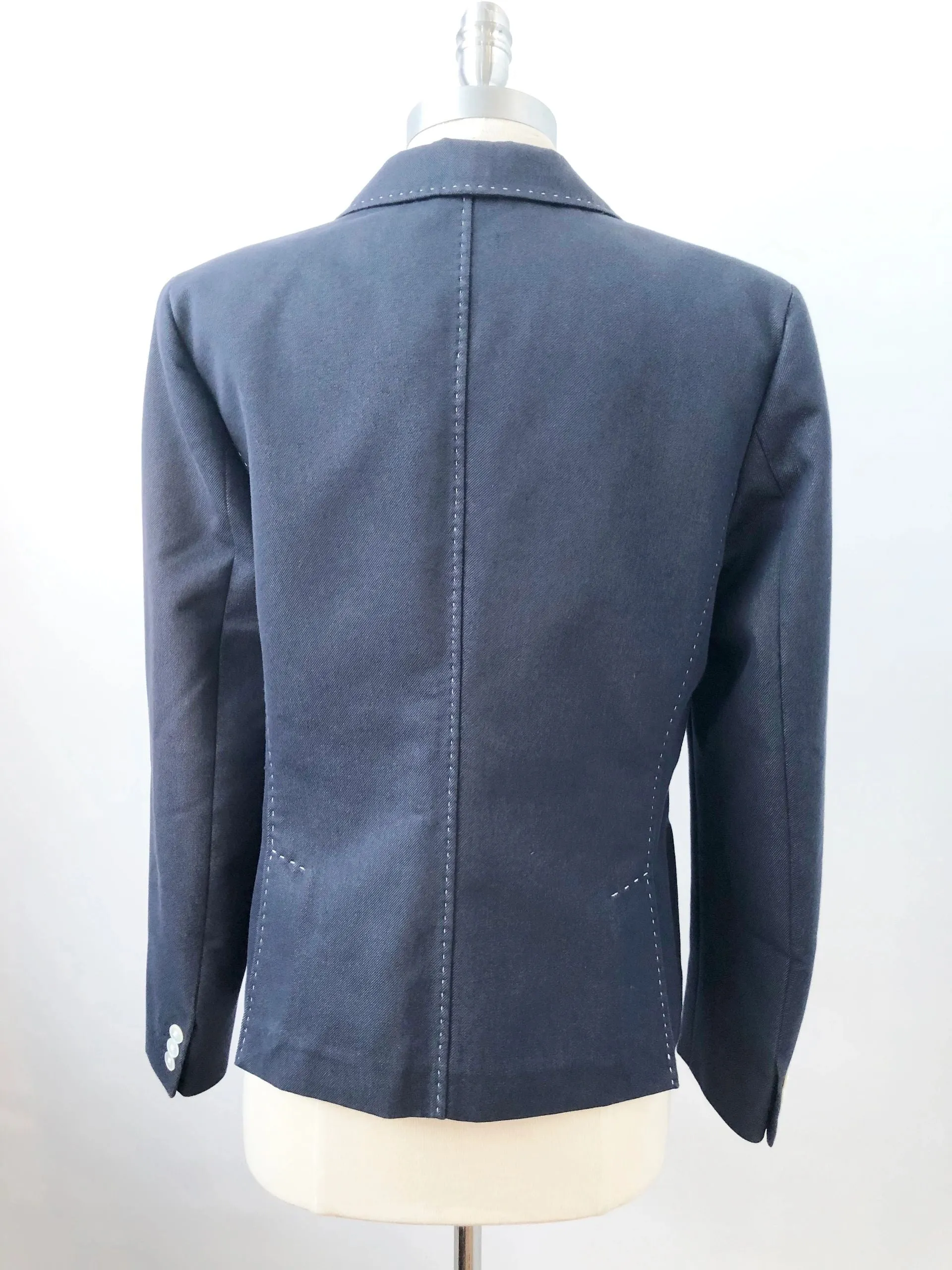 Max Mara Denim Blazer Size 10
