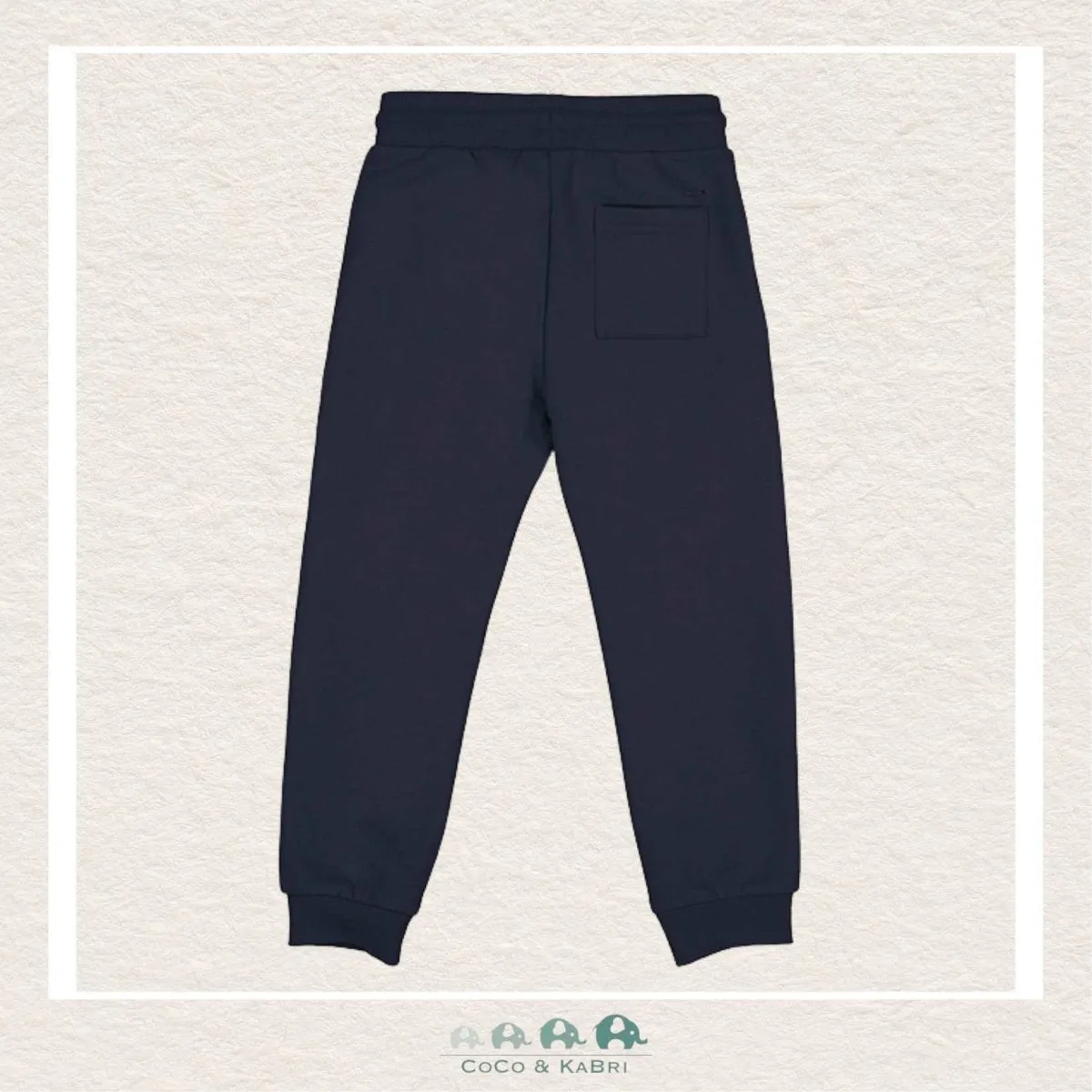 Mayoral Basic Cuffed Fleece Trousers - Navy