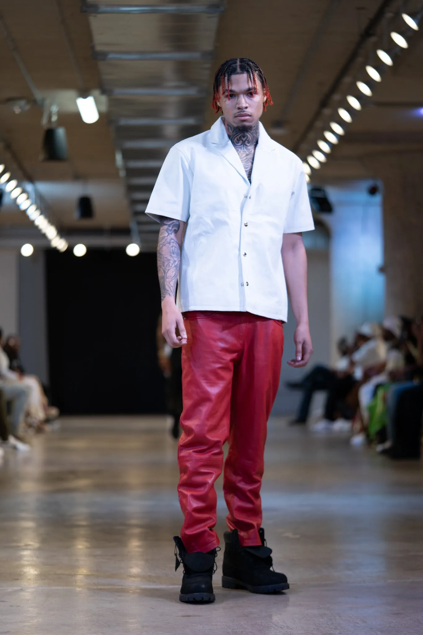 Motor Luxe Leather Pants