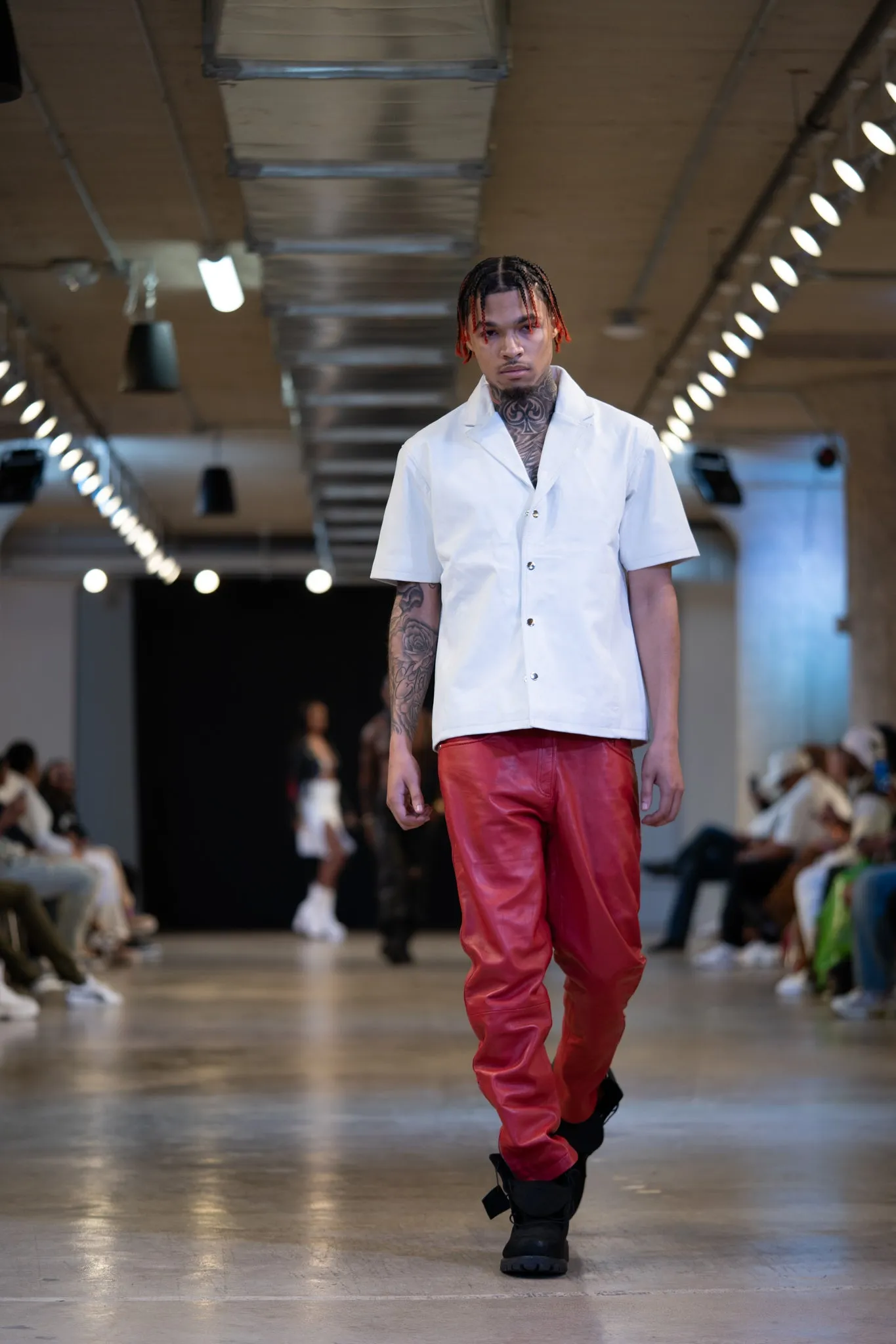Motor Luxe Leather Pants