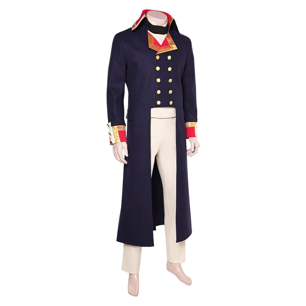 Napoleon 2023 Blue Suit Cosplay Costume Outfits Halloween Carnival Suit