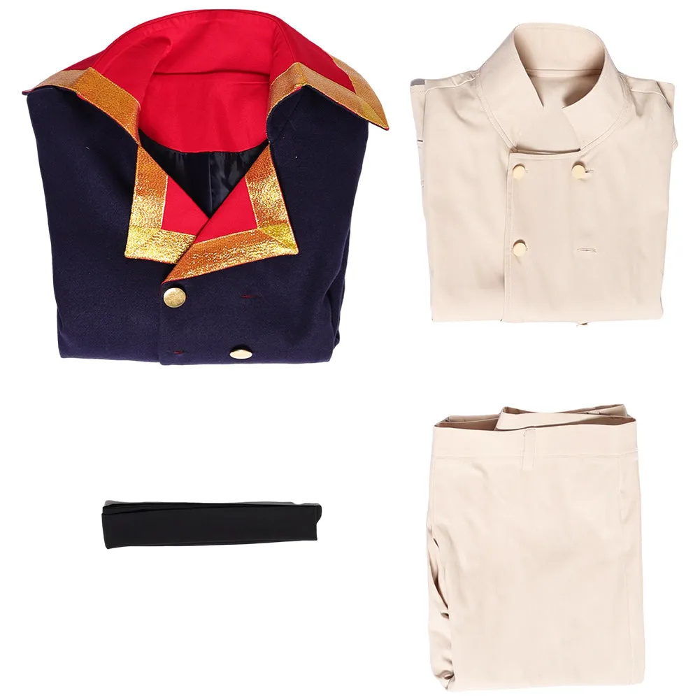 Napoleon 2023 Blue Suit Cosplay Costume Outfits Halloween Carnival Suit