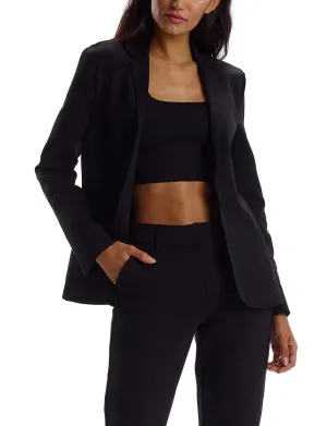 Neoprene CEO Blazer in Black