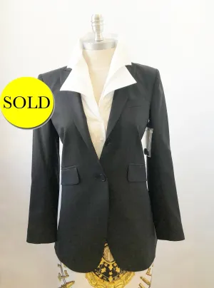 NEW Theory Black Blazer Size 2