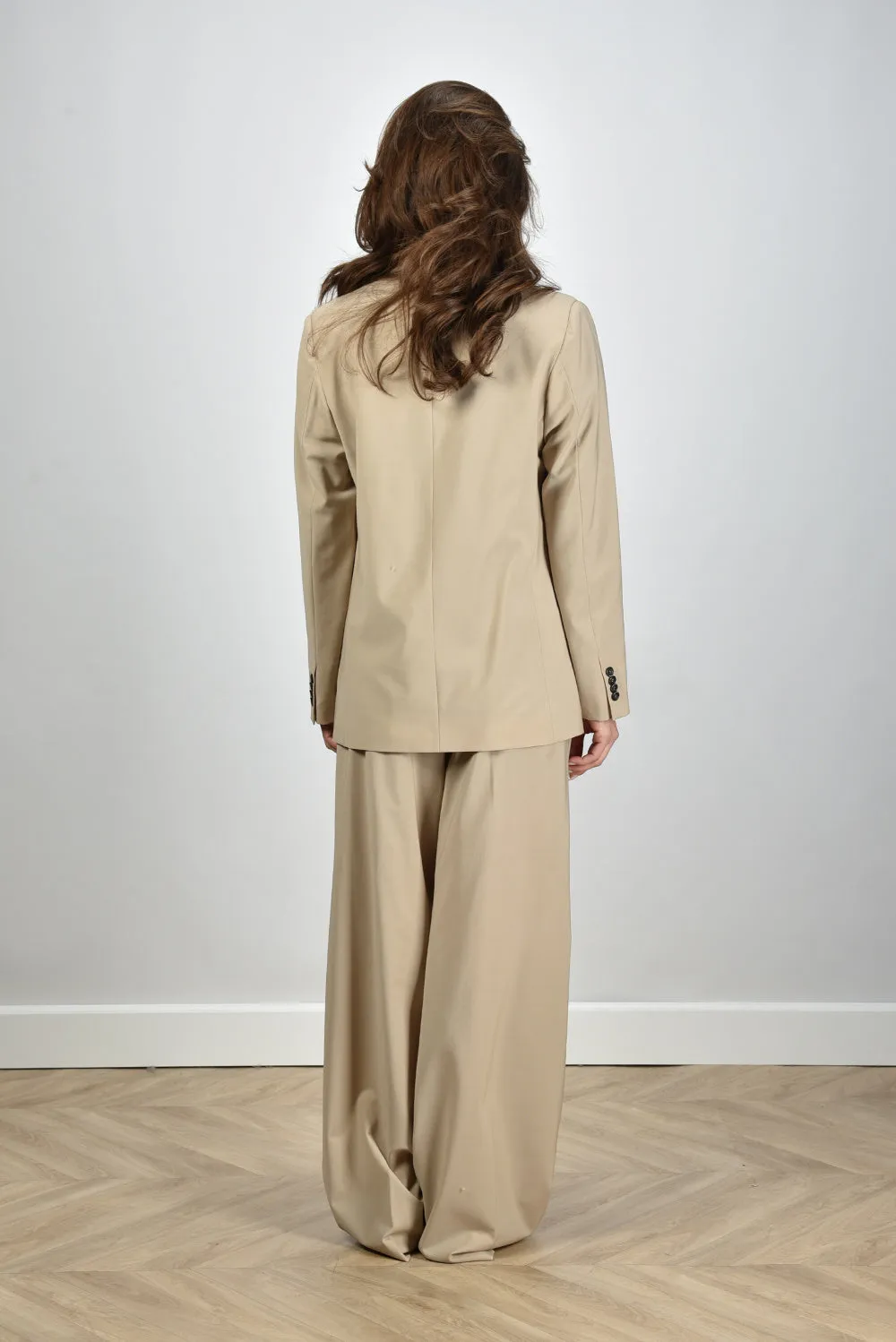 Nine In The Morning blazer Bella 9SS25-BEL17 sabbia