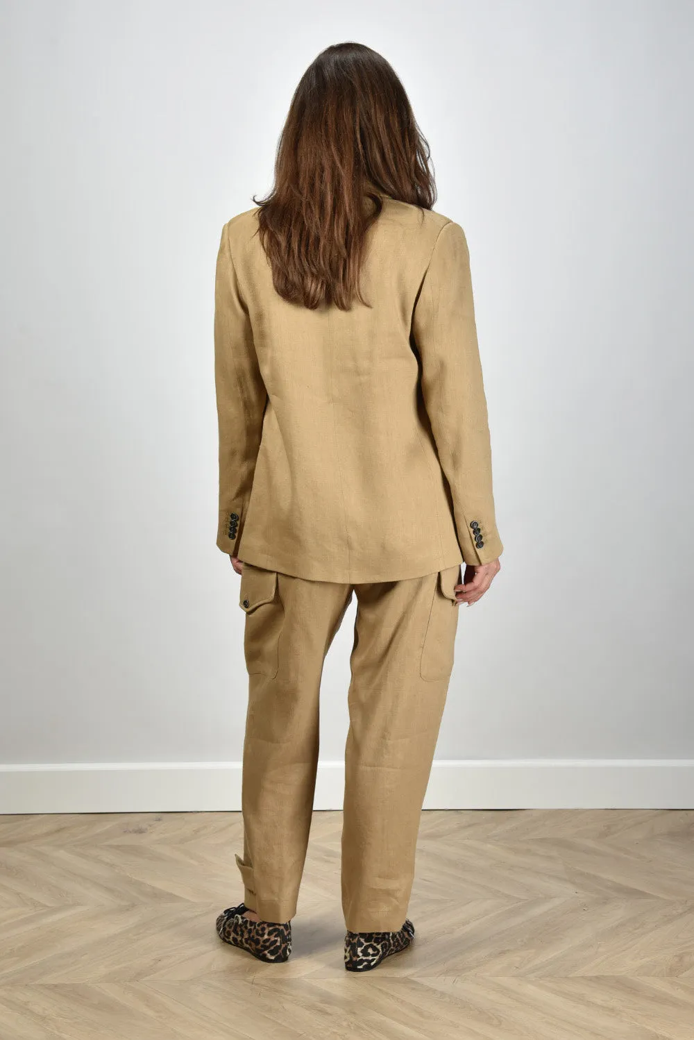 Nine In The Morning blazer Bella 9SS25-BEL19 camel