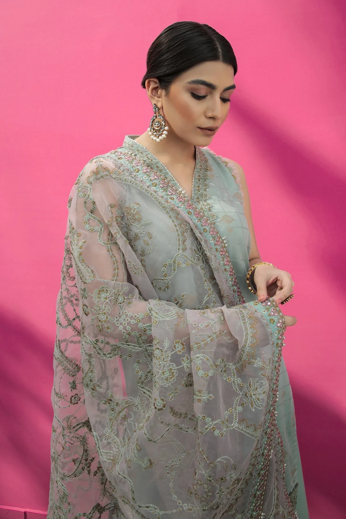 Pakistani Traditional Kameez Trouser Party Wear