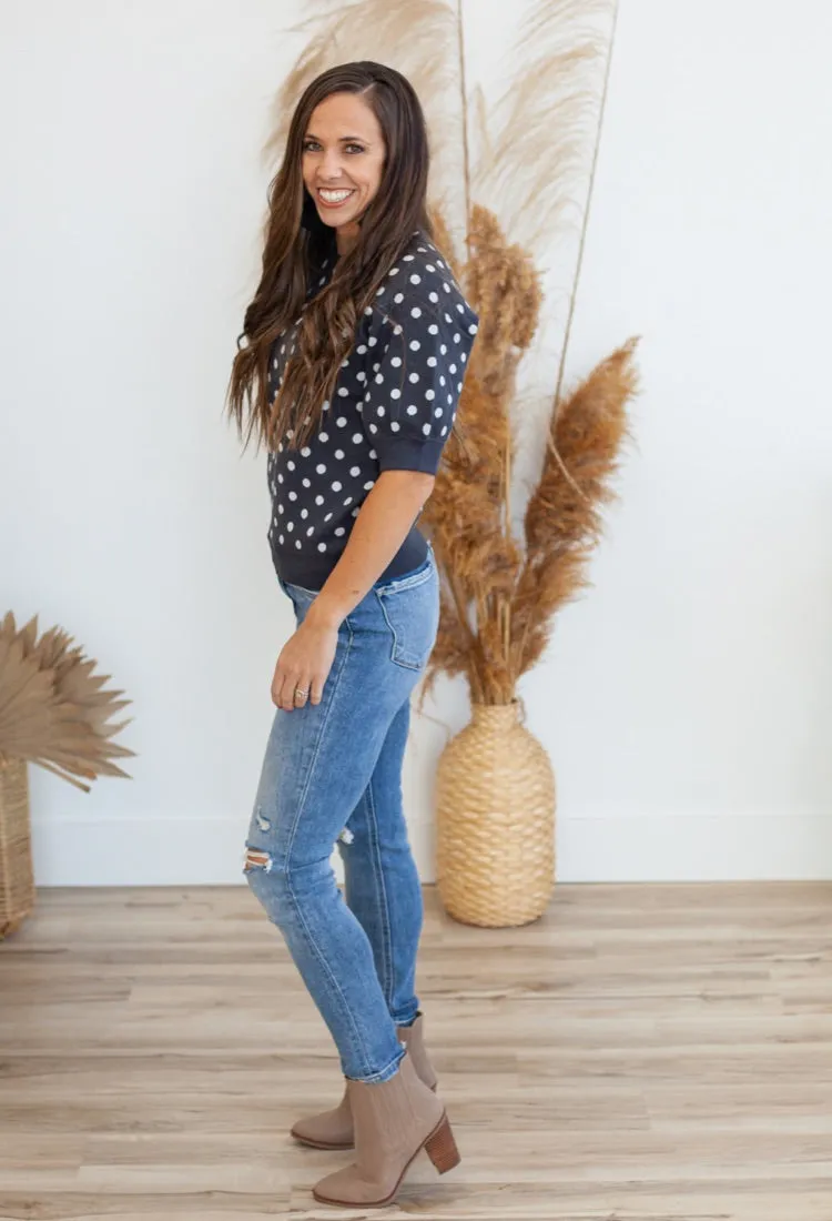 Polka Dot Sweater