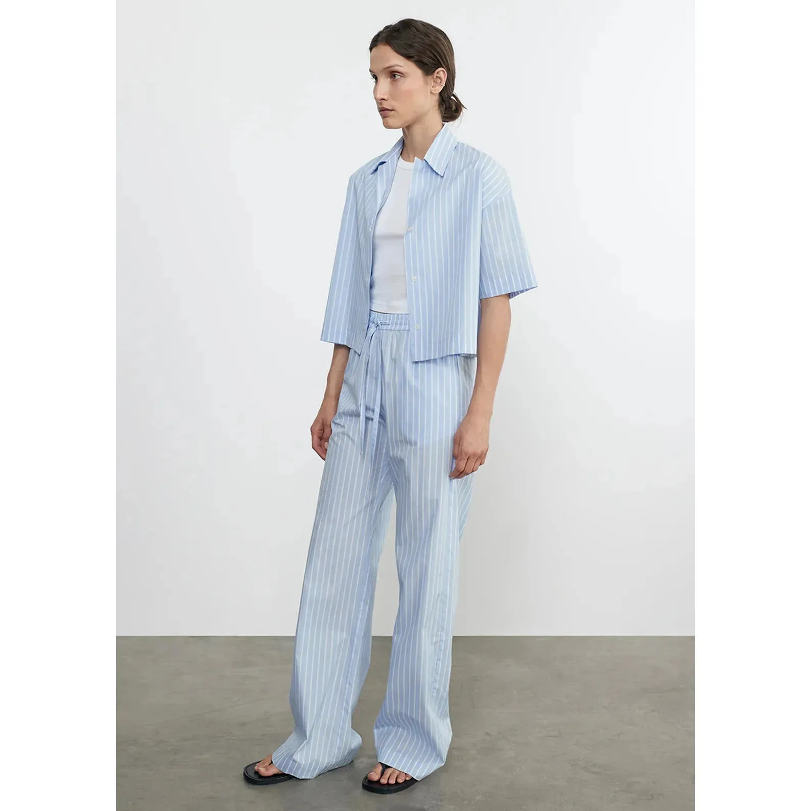 POPLIN RESORT PANT