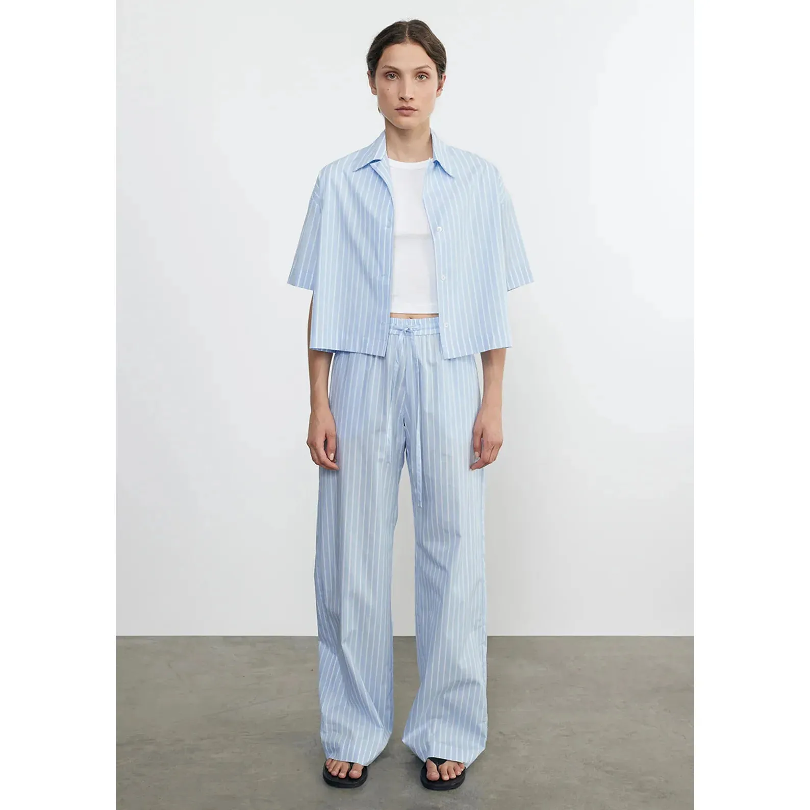 POPLIN RESORT PANT